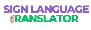 Sign language translator Logo